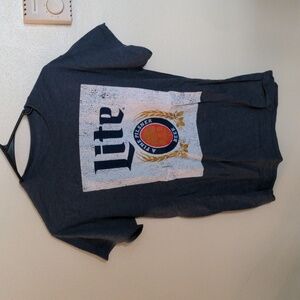 Miller lite t shirt